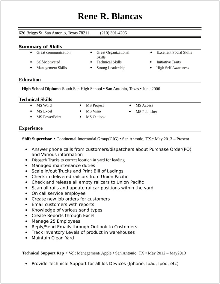 Greeter Job Description For Resume
