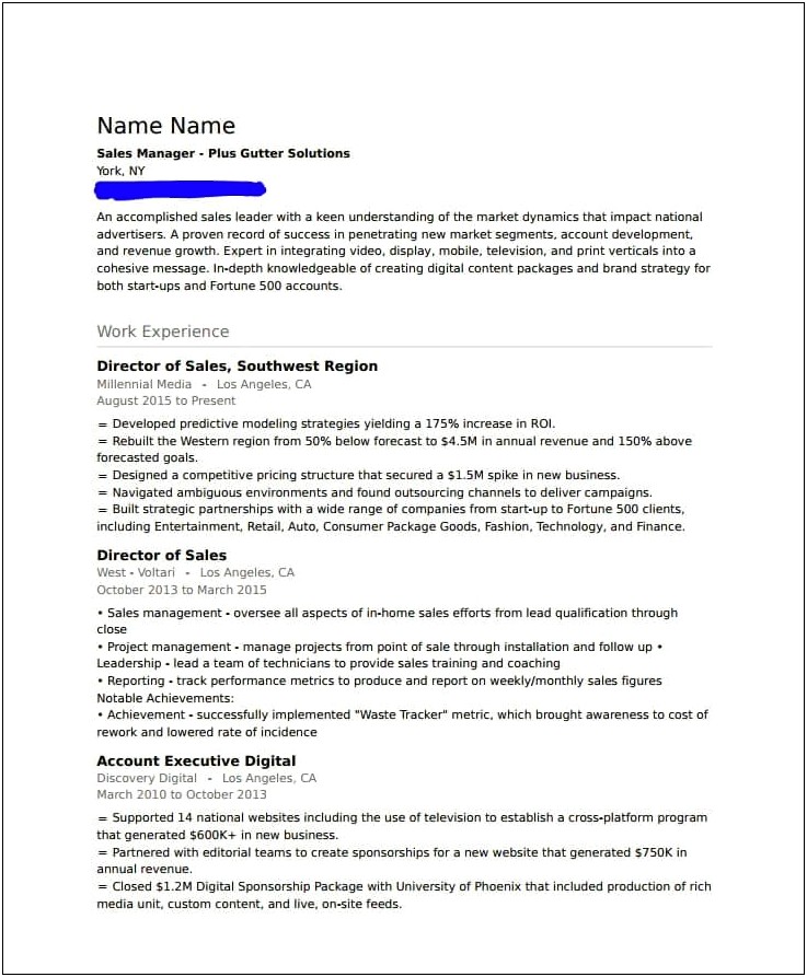 Guide To Resume Writing With Examples Reddit