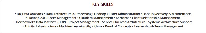 Hadoop Admin Resume 2 Years Experience
