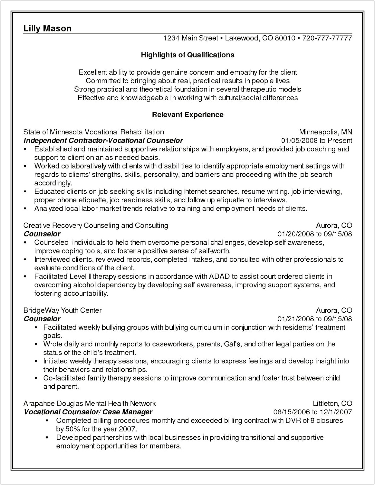 Hard And Soft Skills For School Counseling Resume