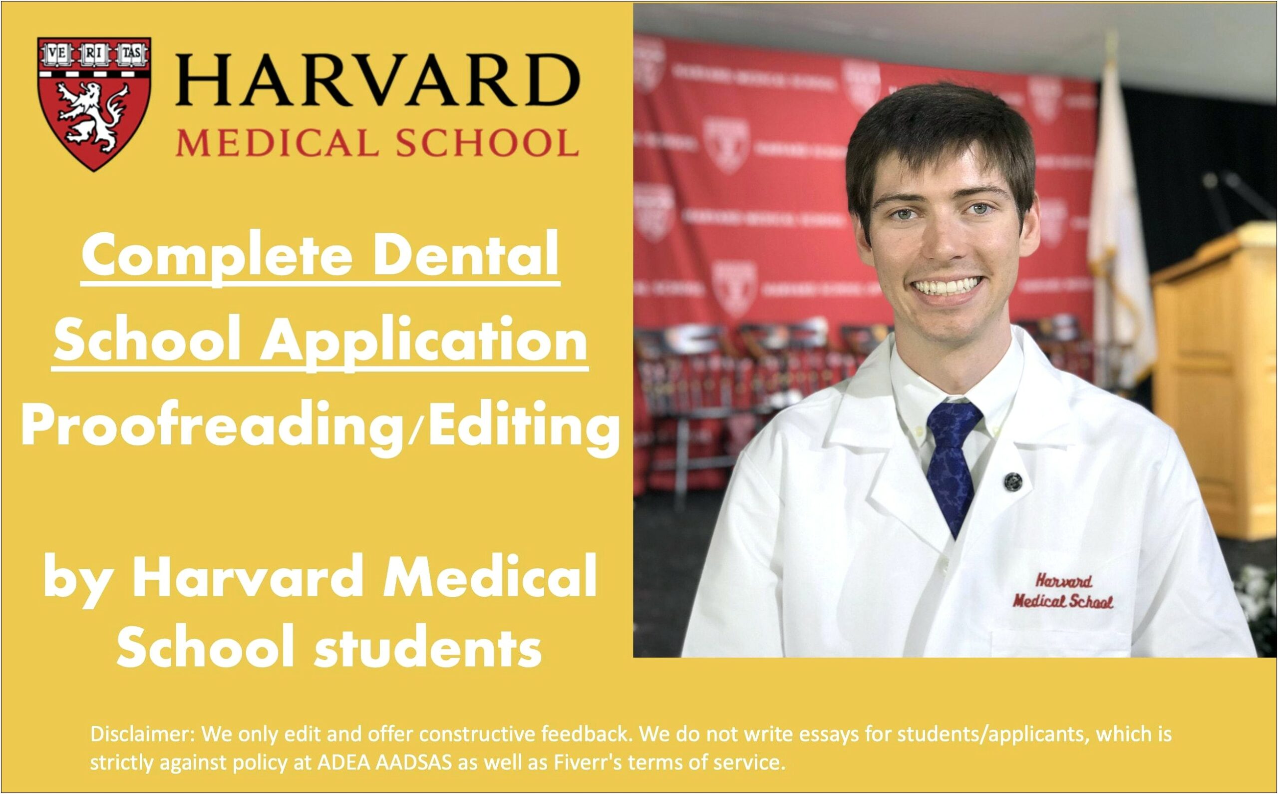 Harvard University Dental School Resume Examples