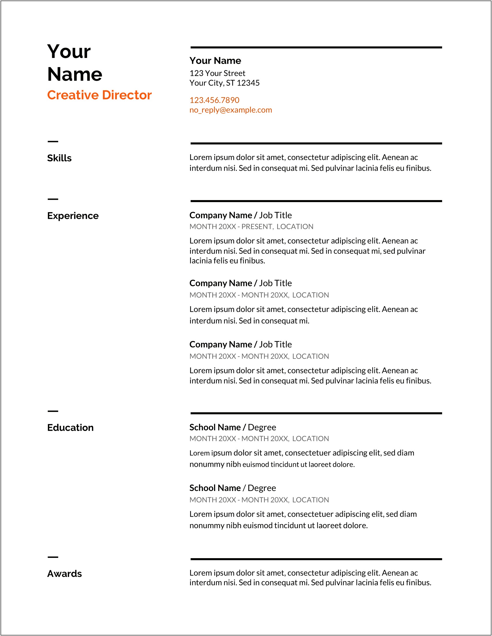 Heb Csa Resume Template Free Download Word