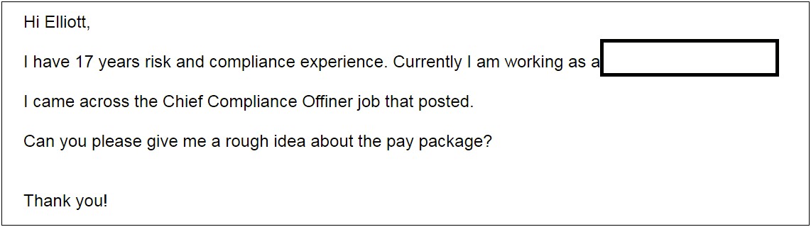 Hen Emailing A Resume For A Job