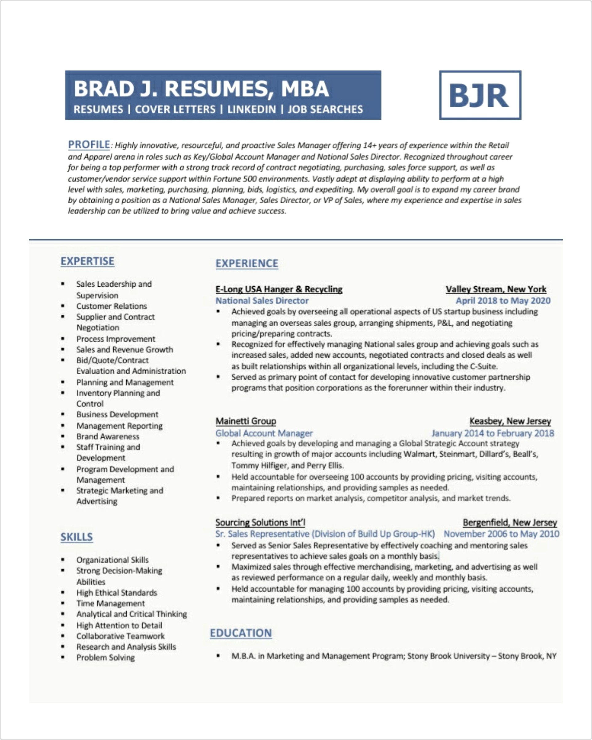 High Attention To Detail Skills Resume