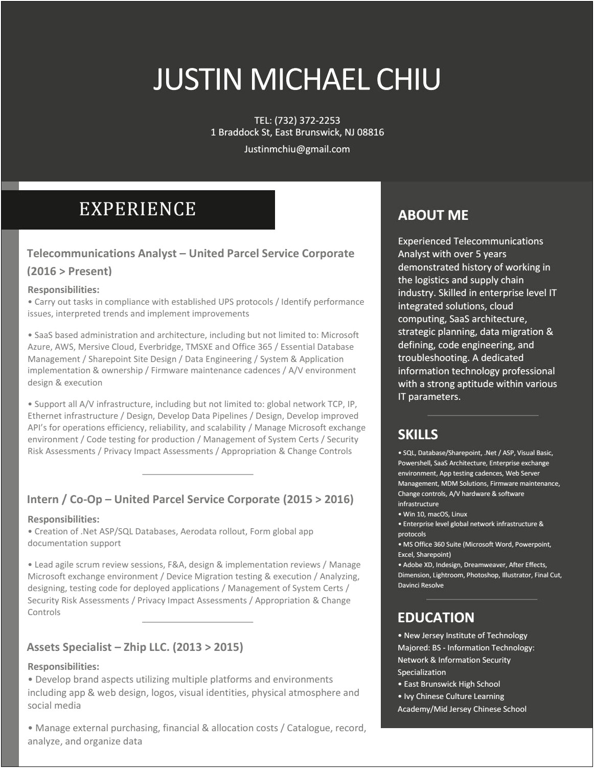 High School Resume For Military Academy