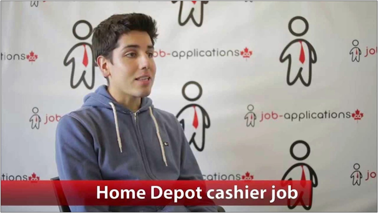 Home Depot Job Description For Resume