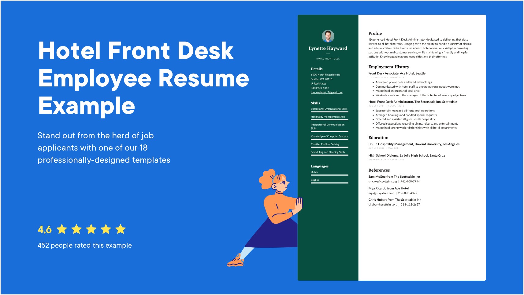 Hotel Front Office Manager Resume Objective