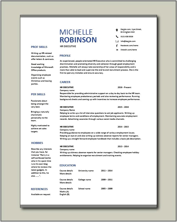 Human Resource Assistant Objective Resume
