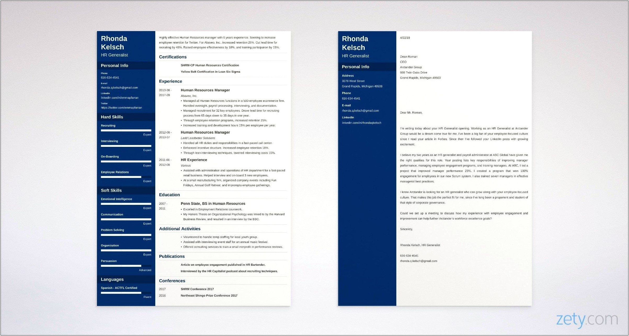 Human Resource Generalist Job Description Resume