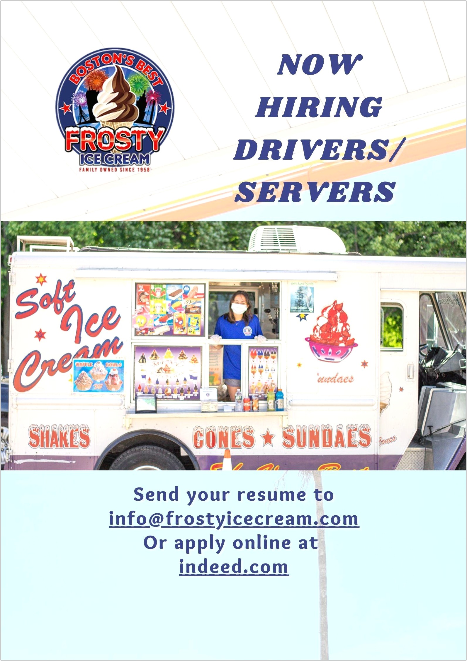 Ice Cream Truck Job Description Resume