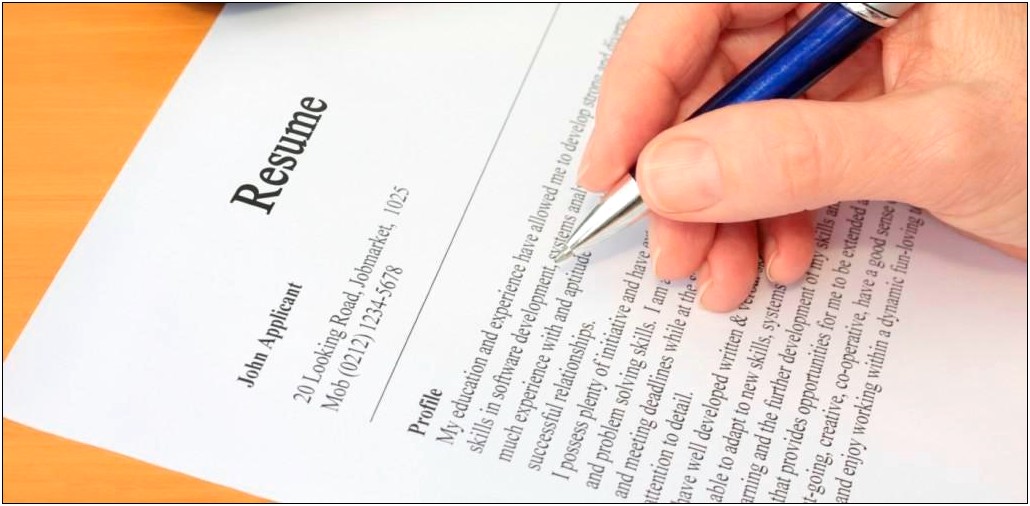 Importance Of Writing A Good Resume