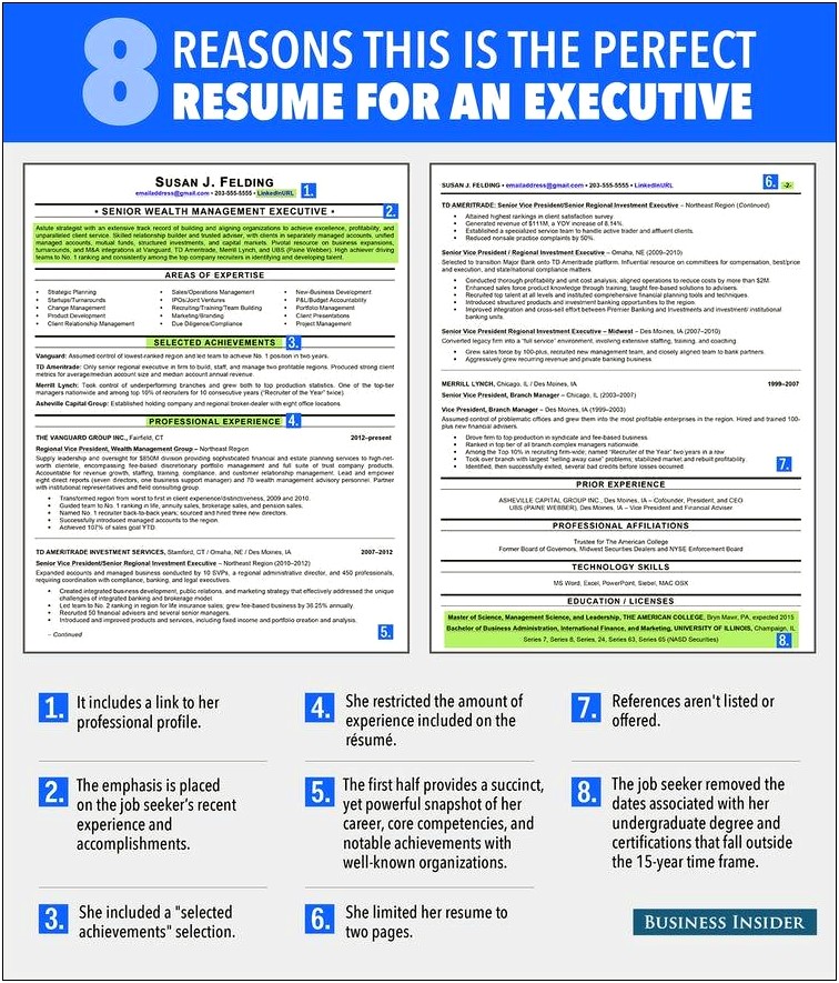 Including Explanation Of Experience In Resume