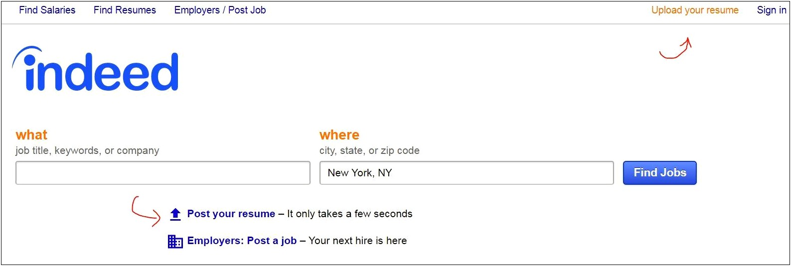 Indeed Resume Does Not Match The Job Category