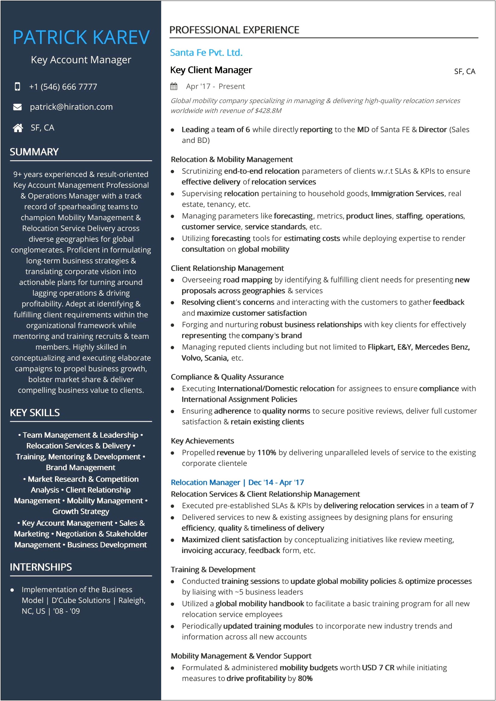 Institutional Client Relationship Manager Resumes