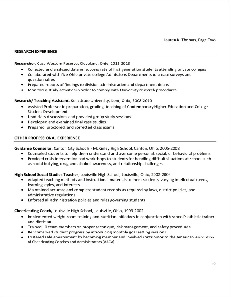 Instructional Assistant Cover Letter And Resume Tips