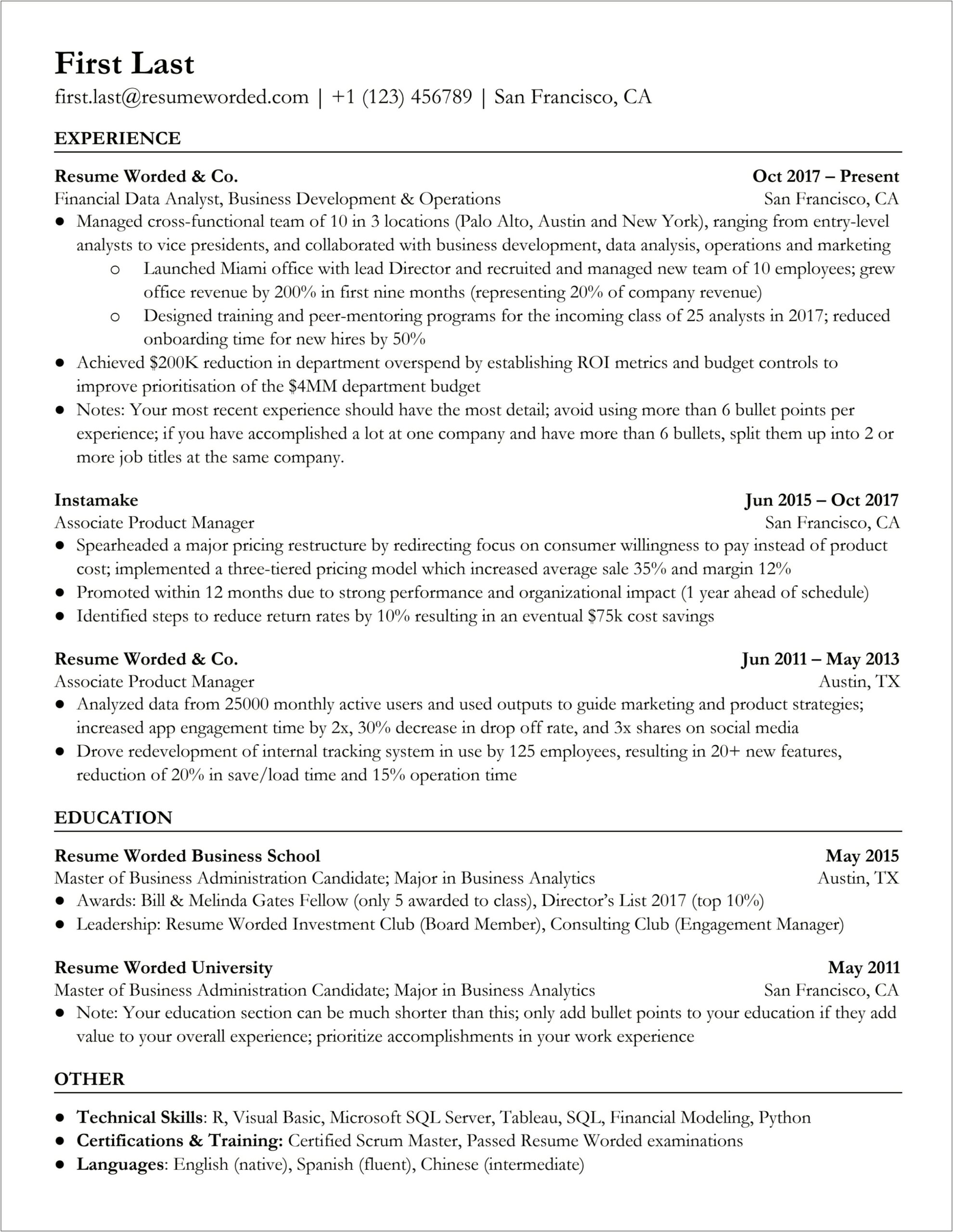Investment Banking Club Resume Description Resume
