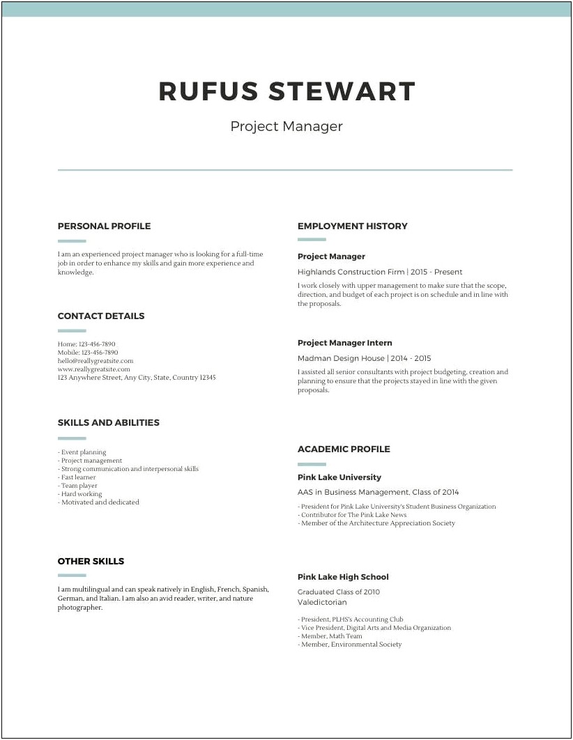 Is Canva Free For Resume Templates