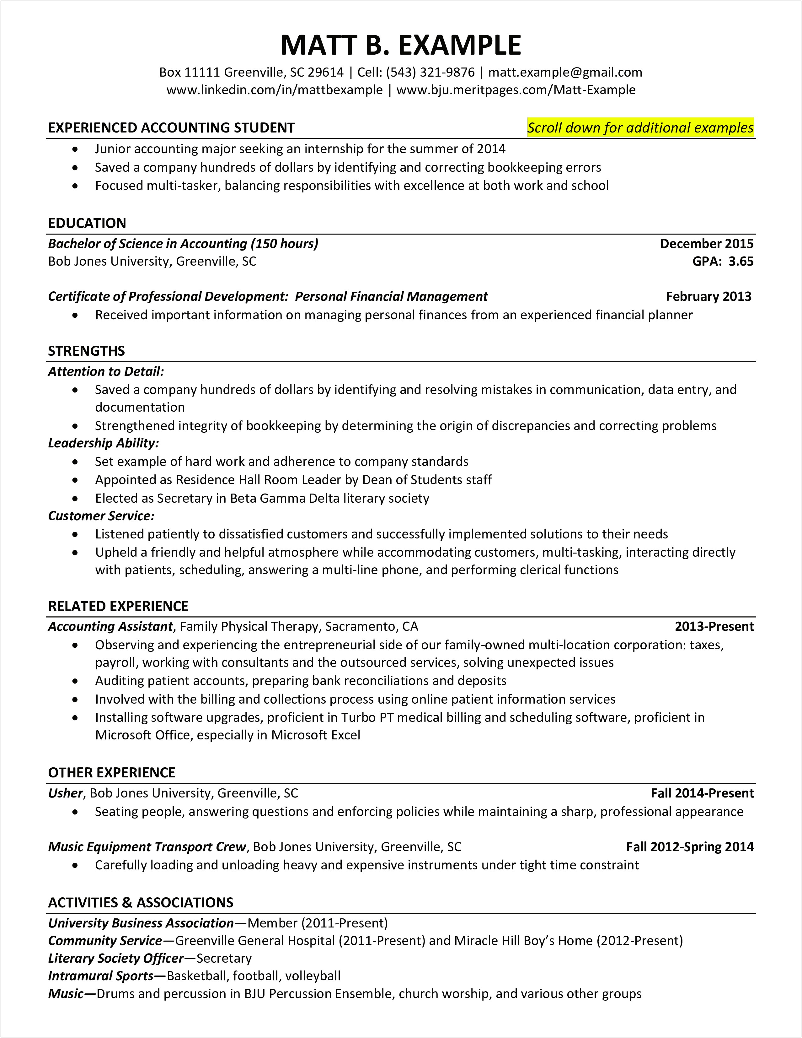 Is Gpa Important In Resume Experience