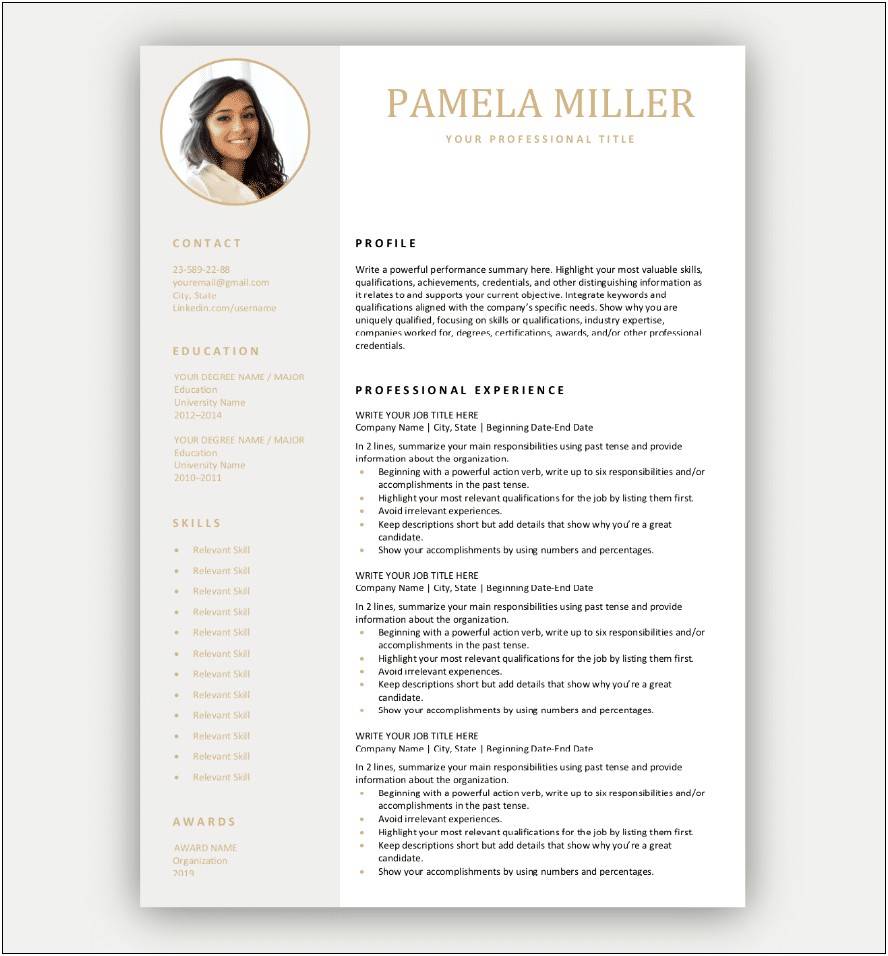 Is My Perfect Resume A Free Site