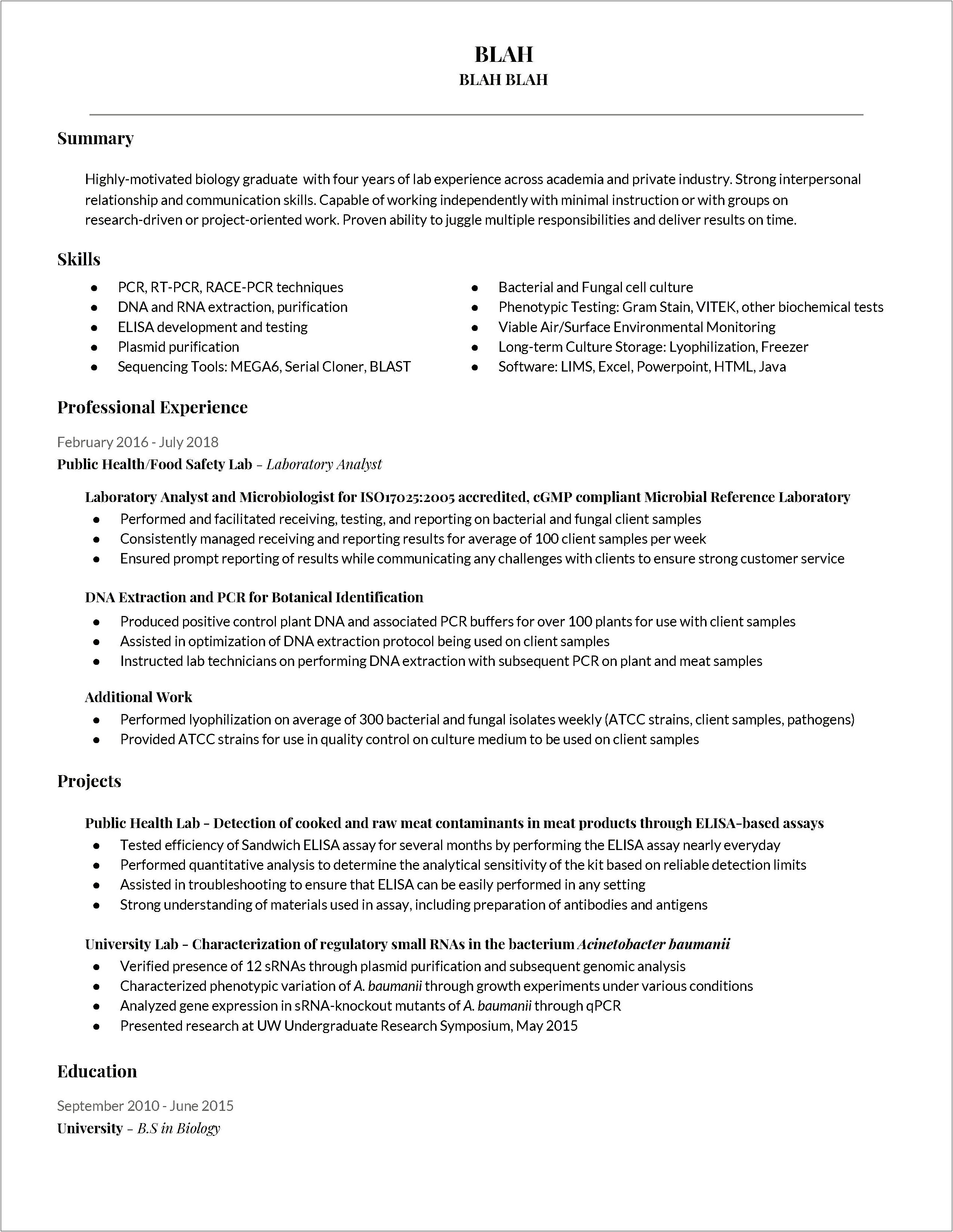 Is Objective Necessary On Resume Reddit