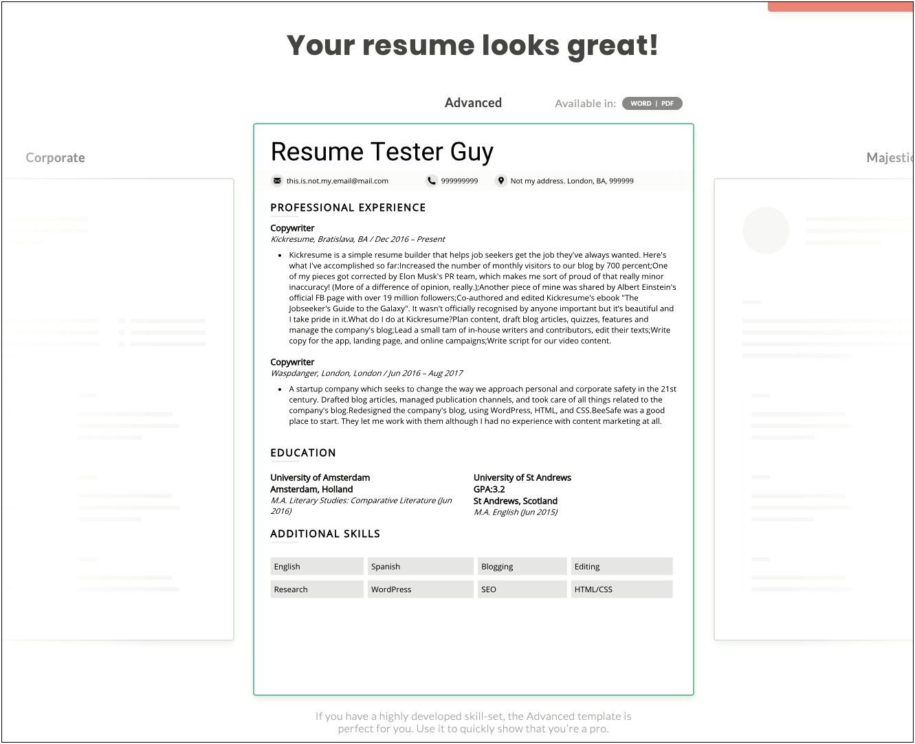 Is Resume Genius Really Free