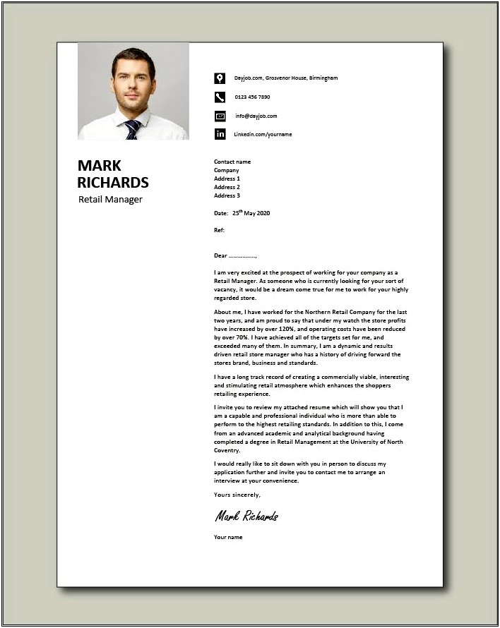 Jewelry Store Manager Resume Examples
