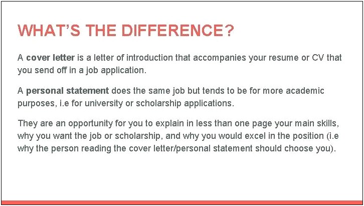 Job Application And Resume Difference