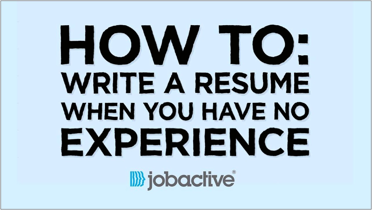 Job Application No Place To Put Resume