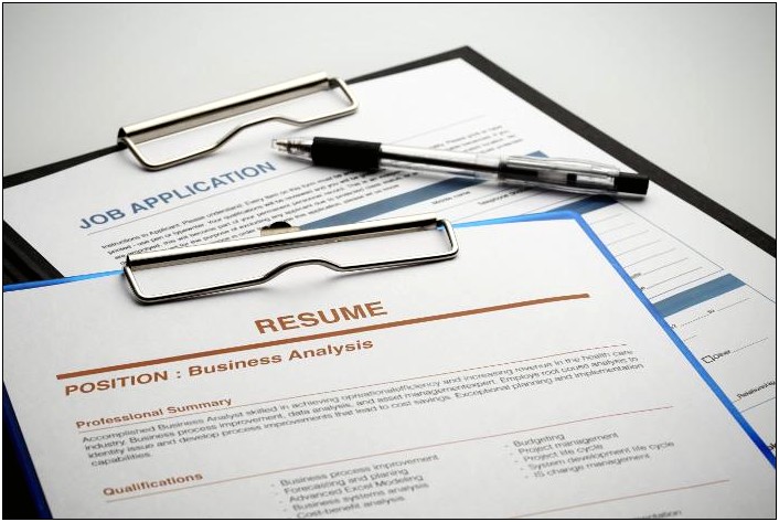 Job Application Objective In Resume