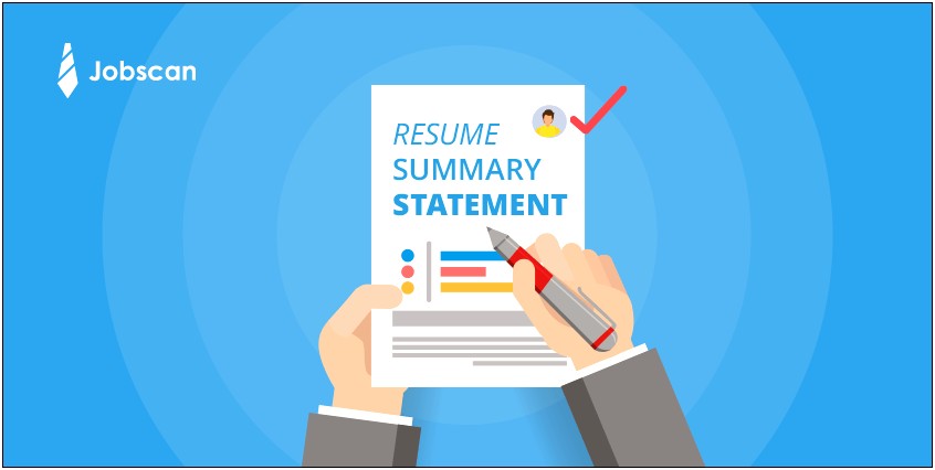 Job Application Resume Help Personal Summary Example