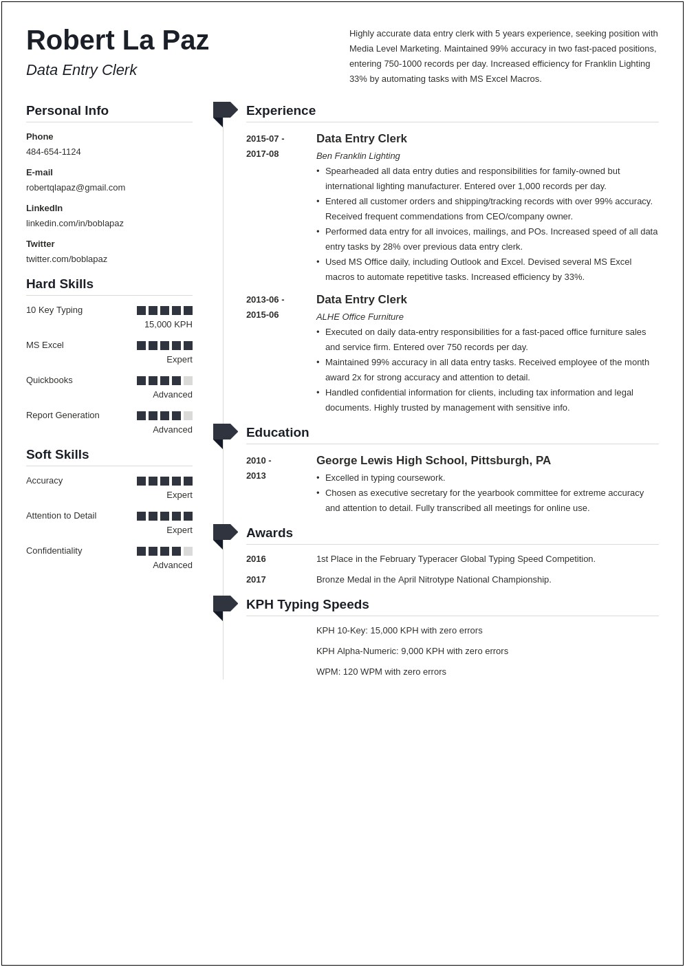 Job Description Of Encoder Resume