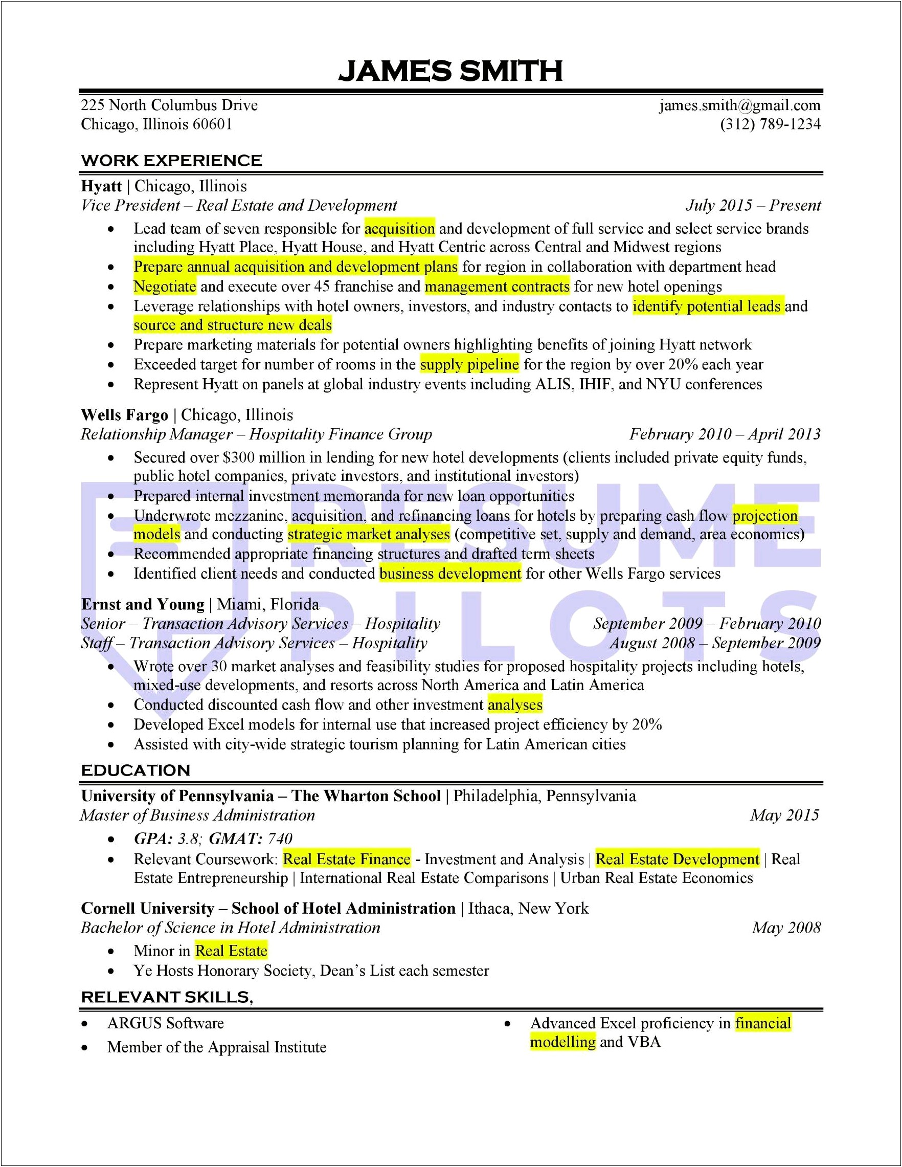Job Scan Two Page Resumes