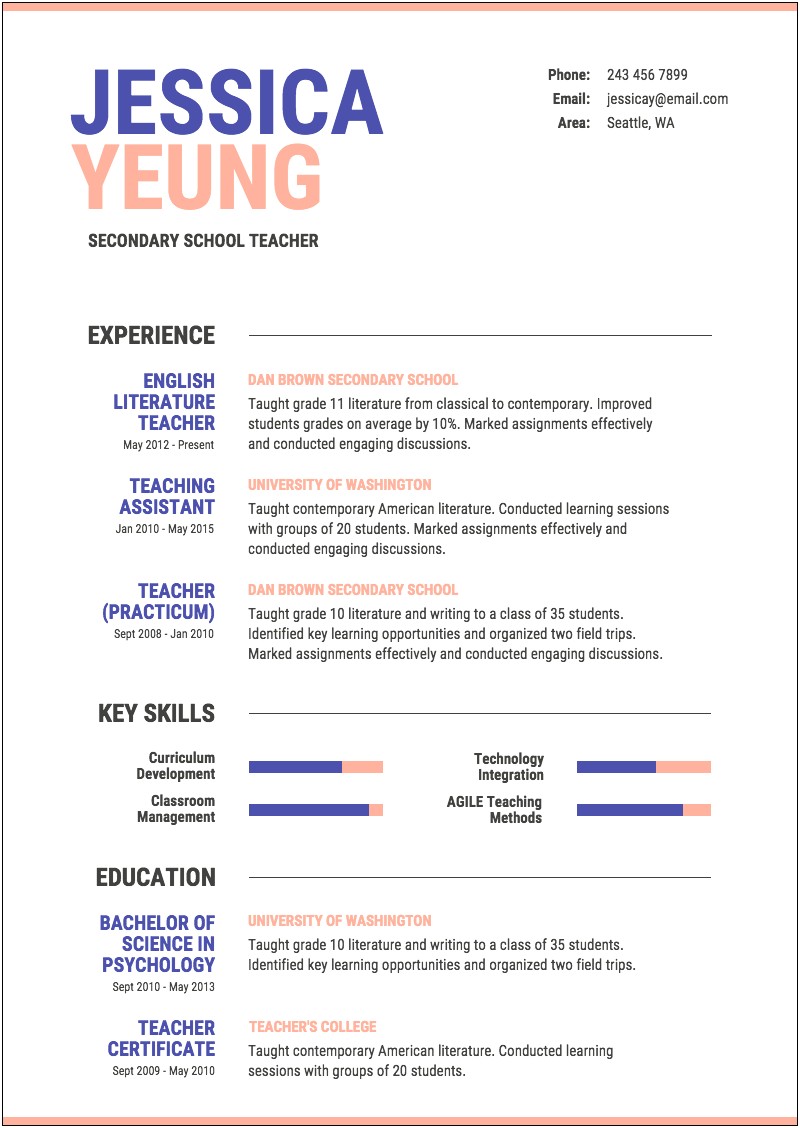 Key Qualifications For Resume Samples