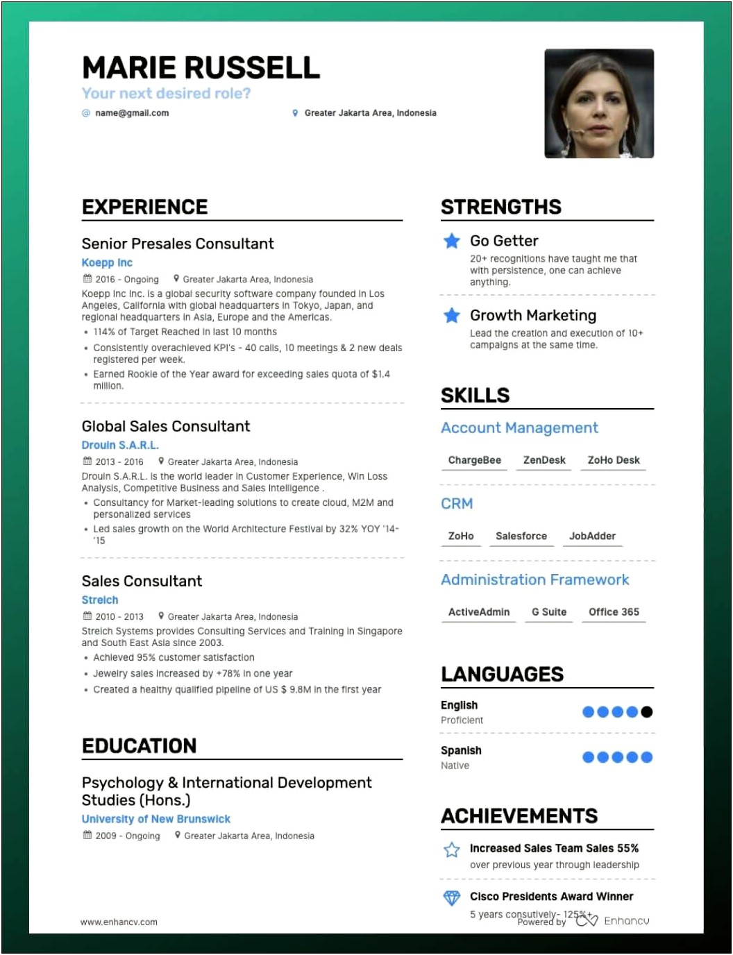 Key Skills Section Of Resume