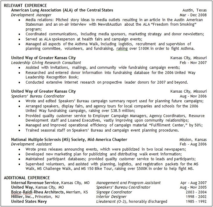 Leaving A Job Out Of Resume