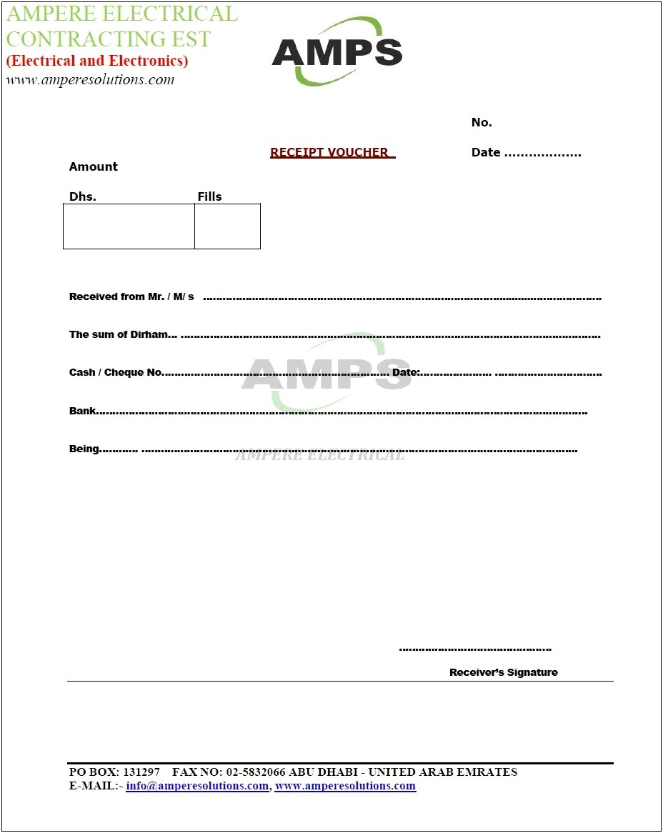 Letter Confirming Receipt Of Resume Template