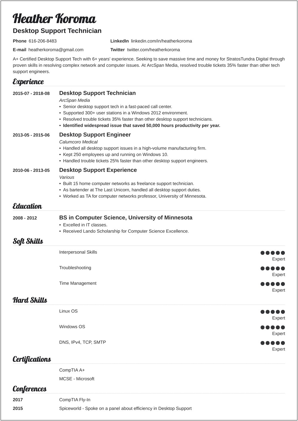 Line Cook Resume Summary Examples