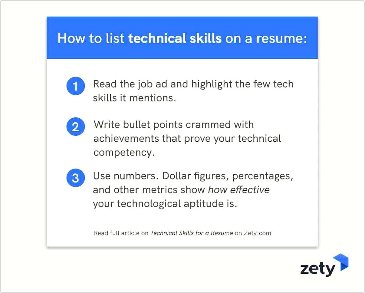 List Of Skills For Resume Hands On