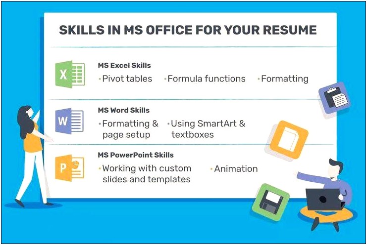 Listing Computer Skills In Resume