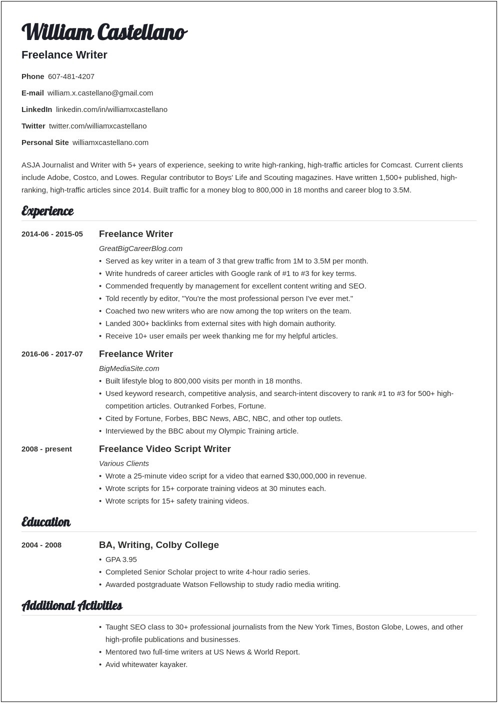 Lowes Customer Service Job Description For Resume
