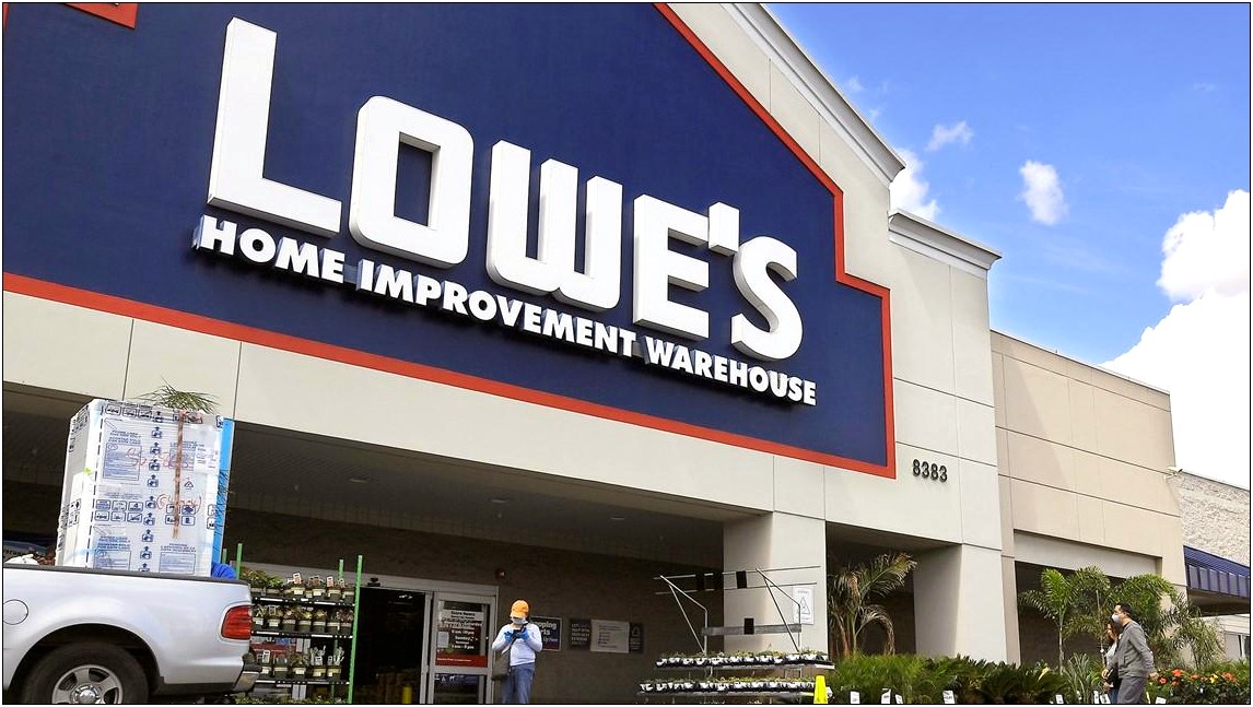 Lowes Warehouse Job Experience Resume