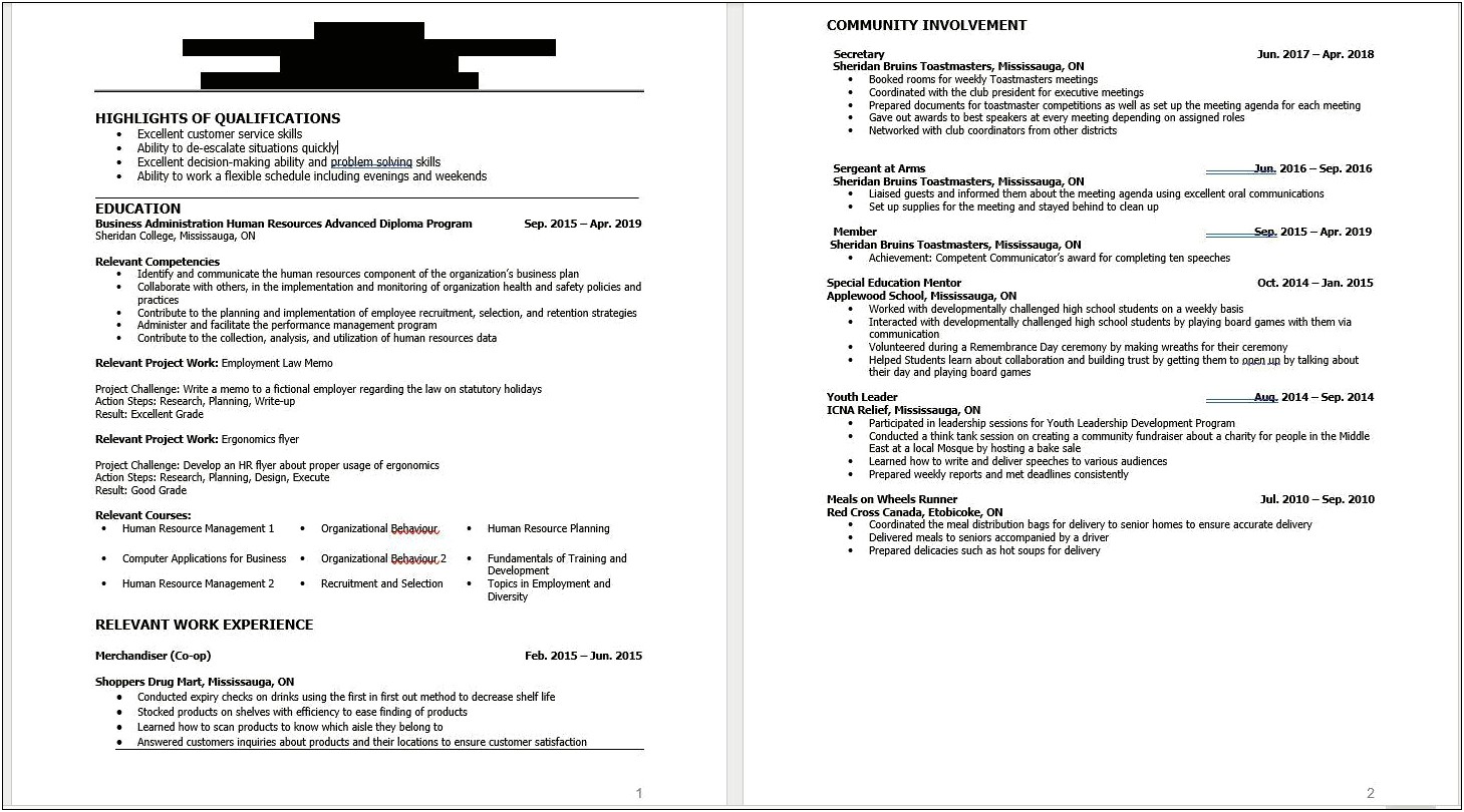 Lying About Job Experience Resume