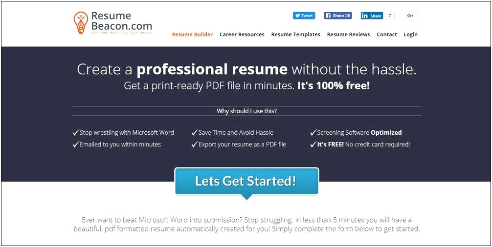 Make Free Resume Online And Print