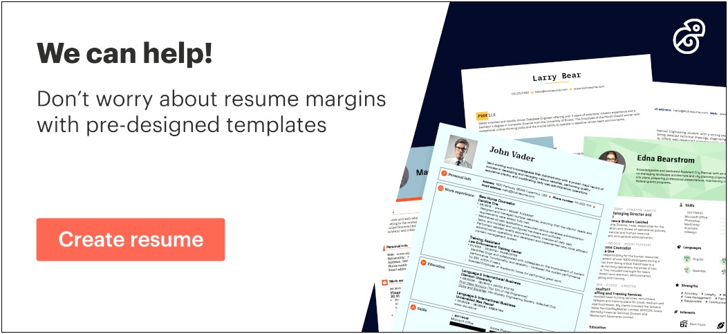 Making Margins In Word For A Resume