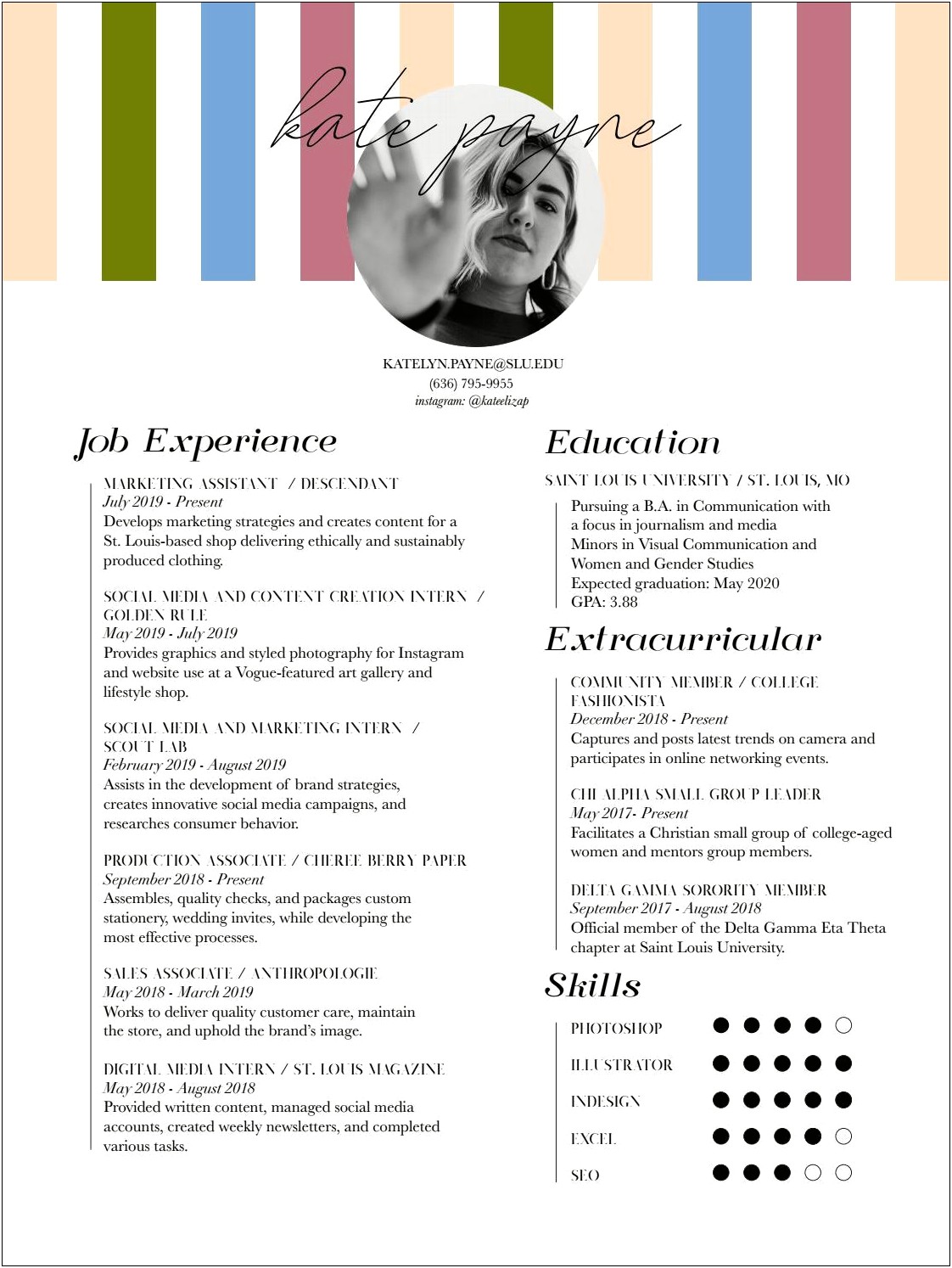 Managed A Small Group Resume