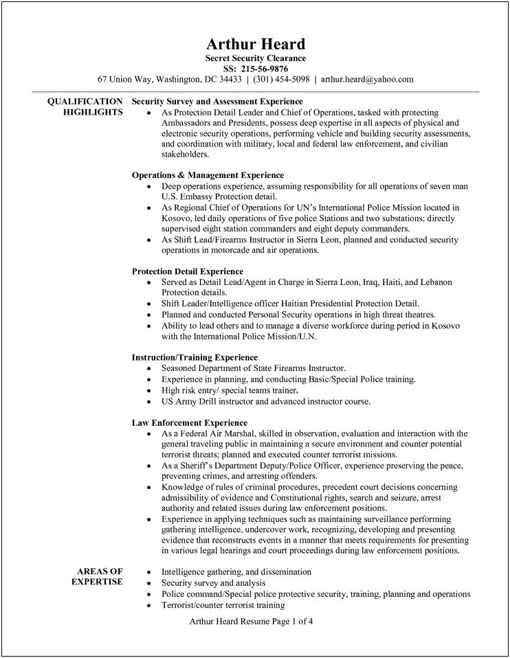 Management Assistant Resume And Questionnaire Marine Base