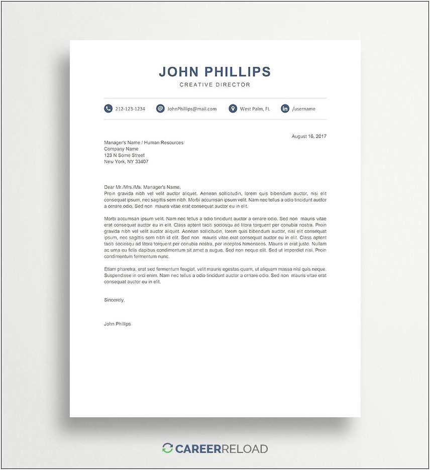 Massage Therapy Resume Cover Letter Samples