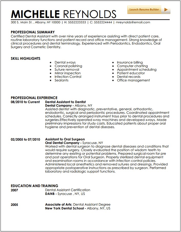 Medical Assistant Resume 2019 Template Free