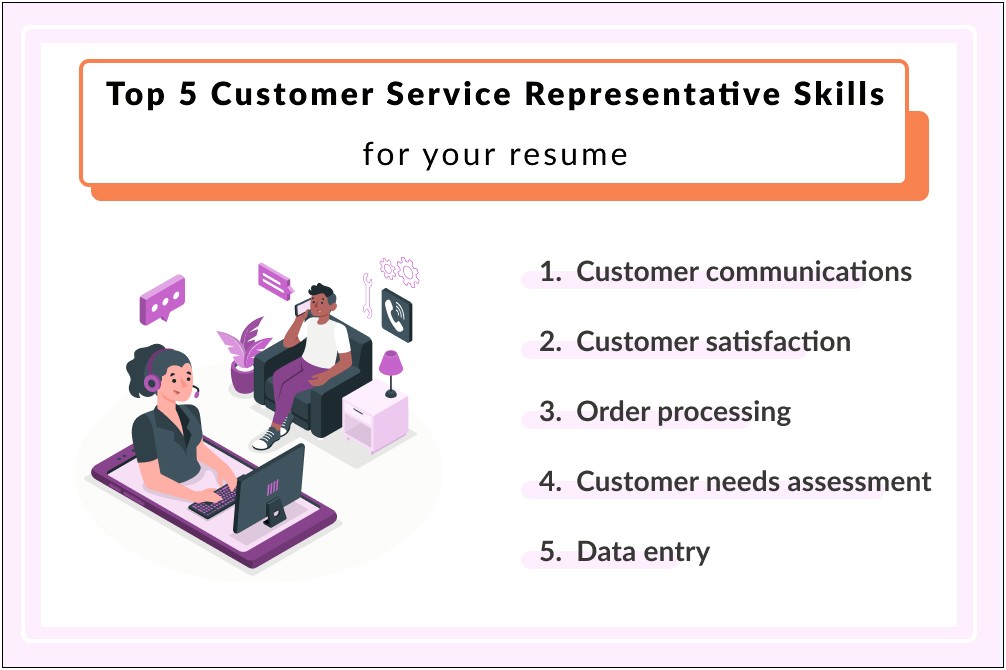 Member Service Representative Skills For Resume
