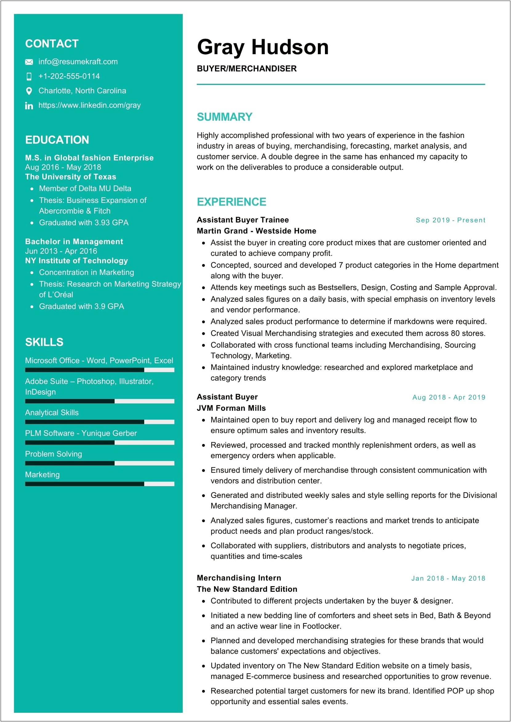Merchandiser Worker Job Description Resume